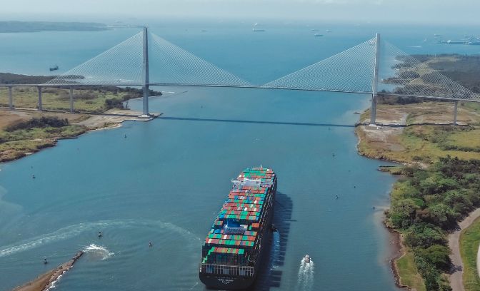 Overzicht van het Panamakanaal